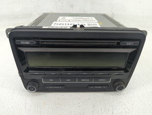 2015-2017 Volkswagen Jetta Radio AM FM Cd Player Receiver Replacement P/N:1K0 035 164 H Fits 2014 2015 2016 2017 OEM Used Auto Parts