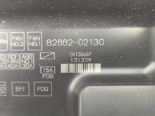 2004-2008 Toyota Matrix Fusebox Fuse Box Panel Relay Module P/N:82662-02130 Fits 2004 2005 2006 2007 2008 OEM Used Auto Parts