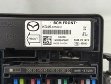 2015 Mazda 3 Fusebox Fuse Box Panel Relay Module P/N:140069479801 KD45-675X0 C Fits OEM Used Auto Parts