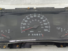 2001-2002 Lincoln Town Car Instrument Cluster Speedometer Gauges P/N:1W1F_10849-AB 2001 FN145 HEC Fits 2001 2002 OEM Used Auto Parts
