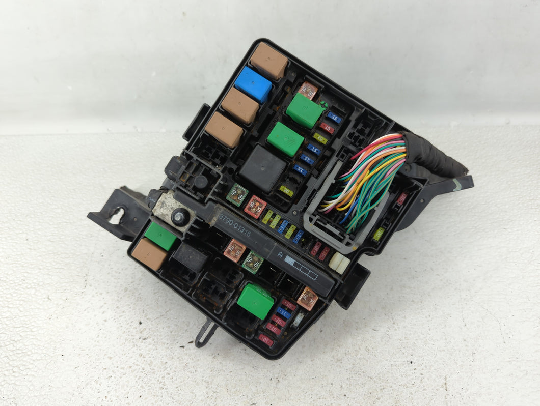 2011-2014 Hyundai Sonata Fusebox Fuse Box Panel Relay Module P/N:8790-01316 Fits 2011 2012 2013 2014 OEM Used Auto Parts