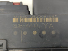 2003-2007 Honda Accord Fusebox Fuse Box Panel Relay Module P/N:SDB-A200 Fits 2003 2004 2005 2006 2007 OEM Used Auto Parts