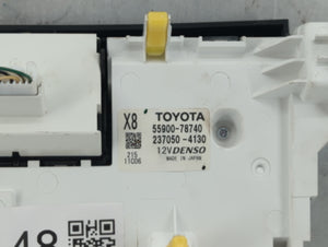 2020-2021 Lexus Nx300 Climate Control Module Temperature AC/Heater Replacement P/N:237050-4130 55900-78740 Fits 2020 2021 OEM Used Auto Parts