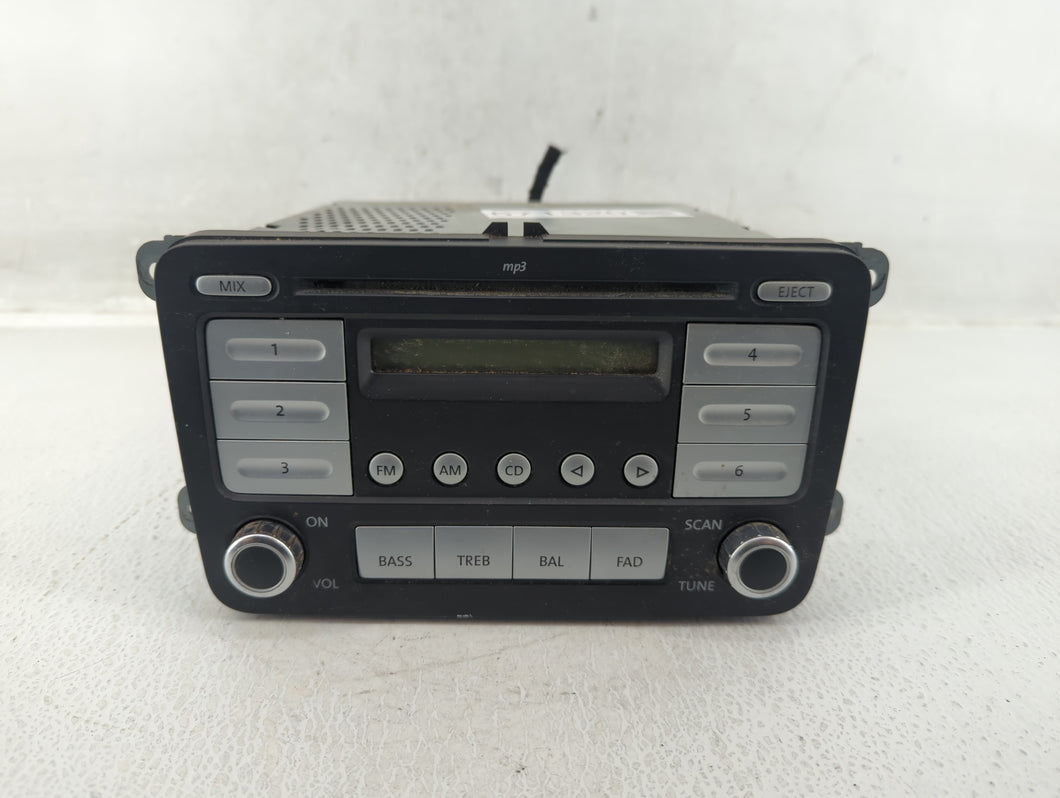 2006-2010 Volkswagen Passat Radio AM FM Cd Player Receiver Replacement P/N:1K0 035 161 C 28088967 Fits OEM Used Auto Parts