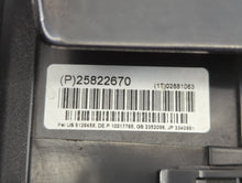 2008 Cadillac Srx Fusebox Fuse Box Panel Relay Module P/N:P25822671 P25822670 Fits OEM Used Auto Parts