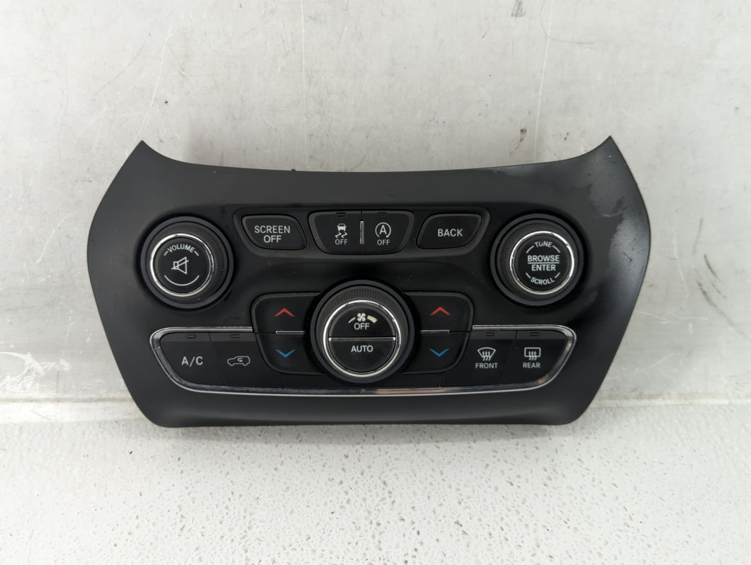 2015-2018 Jeep Cherokee Climate Control Module Temperature AC/Heater Replacement P/N:68249522AA 68249522AB Fits OEM Used Auto Parts