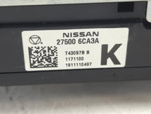 2019-2022 Nissan Altima Climate Control Module Temperature AC/Heater Replacement P/N:27500 6CA3A Fits 2019 2020 2021 2022 OEM Used Auto Parts