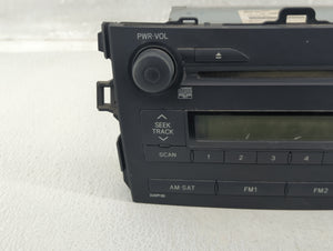 2009 Toyota Corolla Radio AM FM Cd Player Receiver Replacement P/N:86120-02750 Fits OEM Used Auto Parts