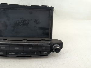 2018 Hyundai Tucson Radio AM FM Cd Player Receiver Replacement P/N:96560-D33504X Fits OEM Used Auto Parts