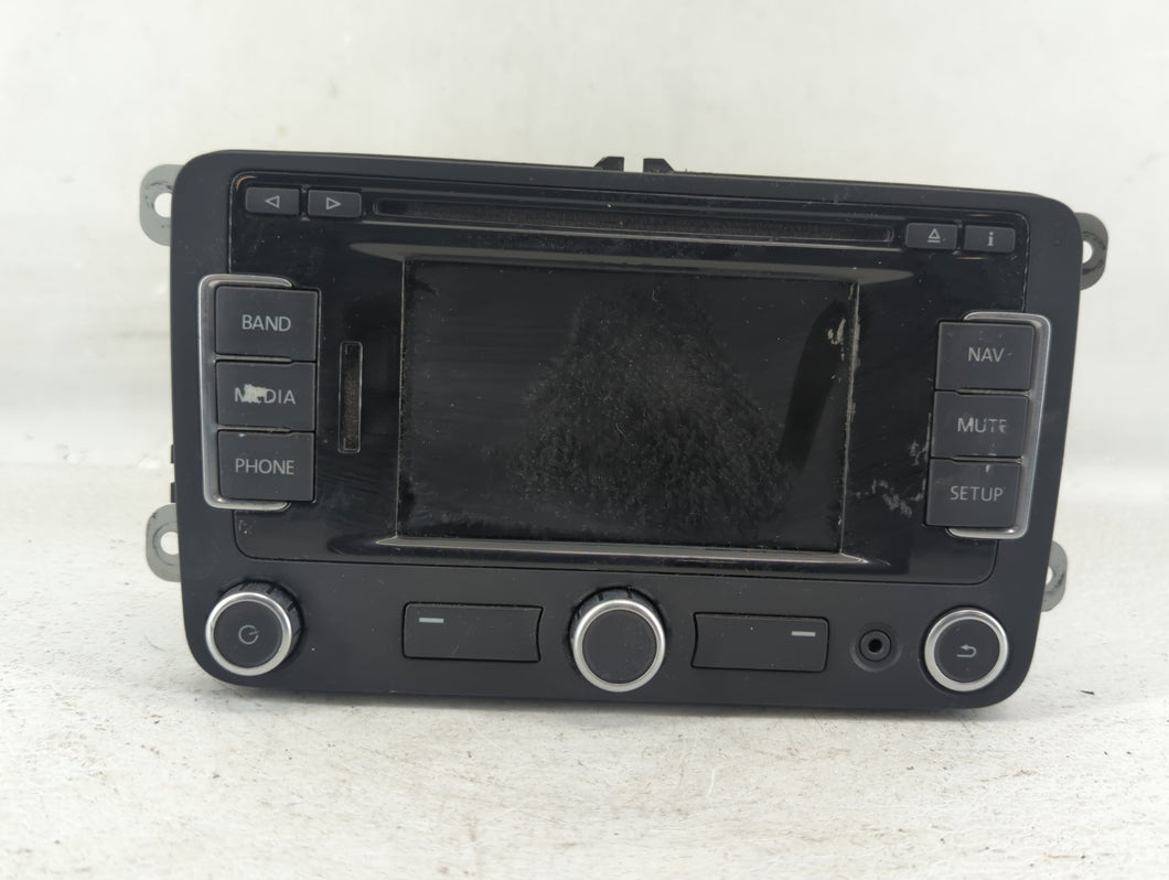 2009-2017 Volkswagen Tiguan Radio AM FM Cd Player Receiver Replacement P/N:1K0 035 274 B Fits OEM Used Auto Parts