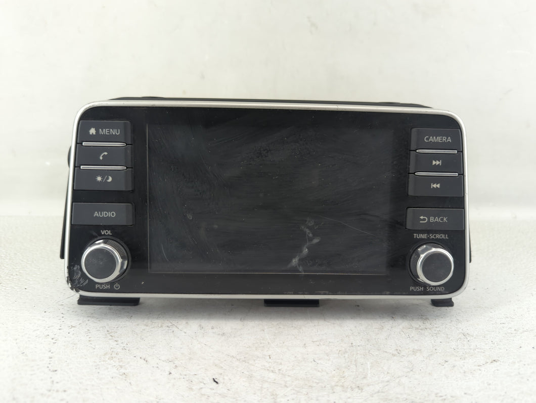 2020-2021 Nissan Versa Radio AM FM Cd Player Receiver Replacement P/N:2591A5RL1B Fits 2020 2021 OEM Used Auto Parts