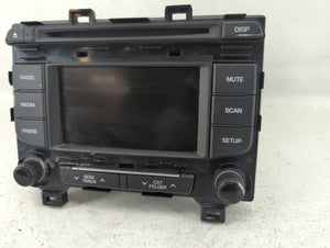 2015-2017 Hyundai Sonata Radio AM FM Cd Player Receiver Replacement P/N:96180-C20004X Fits 2015 2016 2017 OEM Used Auto Parts