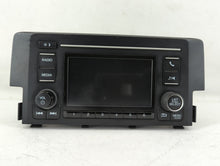 2018 Honda Civic Radio AM FM Cd Player Receiver Replacement P/N:39100-TGG-A011-M1 Fits OEM Used Auto Parts