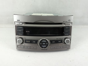 2010-2012 Subaru Legacy Radio AM FM Cd Player Receiver Replacement P/N:86201AJ64A Fits 2010 2011 2012 OEM Used Auto Parts