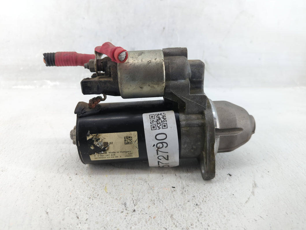 2013-2016 Bmw 328i Car Starter Motor Solenoid OEM P/N:0 001 147 425 Fits 2012 2013 2014 2015 2016 2017 2018 OEM Used Auto Parts