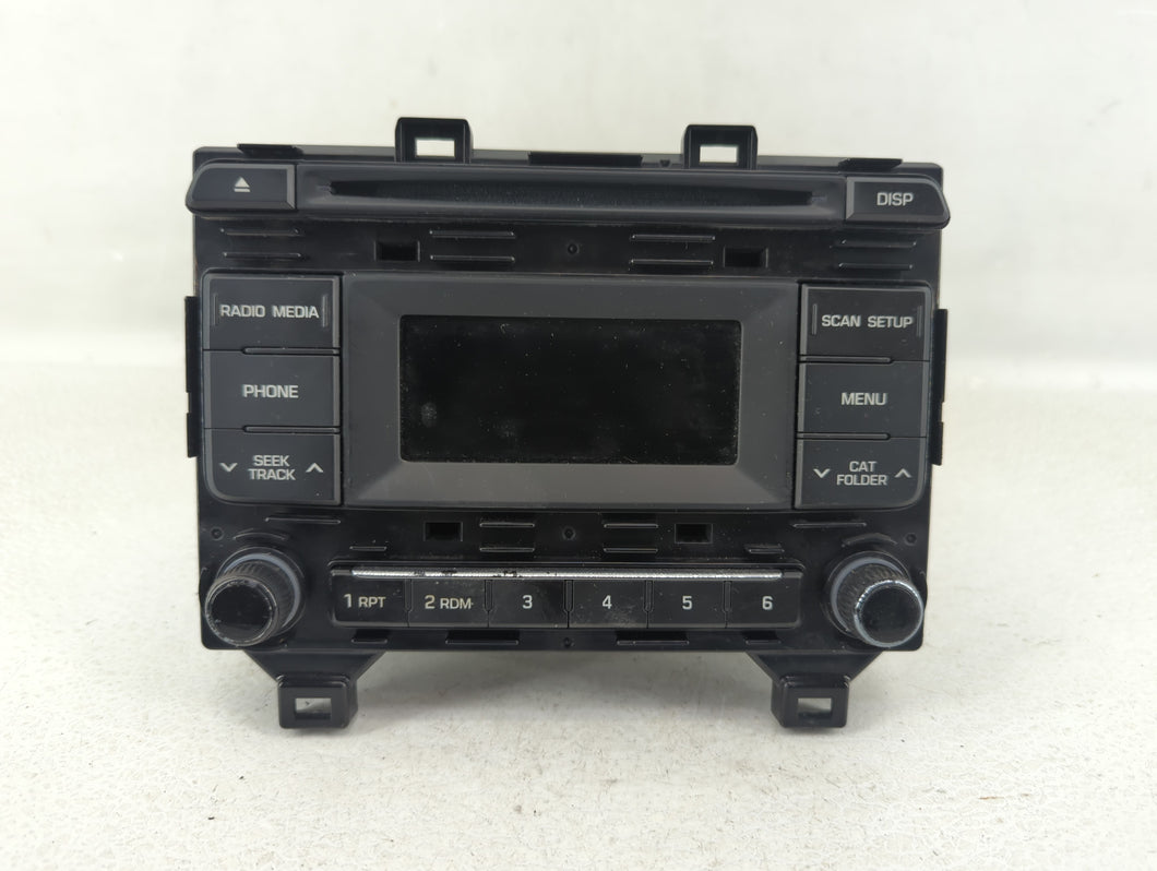 2015 Hyundai Sonata Radio AM FM Cd Player Receiver Replacement P/N:96170-C20004X Fits OEM Used Auto Parts