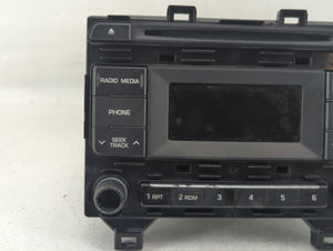 2015 Hyundai Sonata Radio AM FM Cd Player Receiver Replacement P/N:96170-C20004X Fits OEM Used Auto Parts