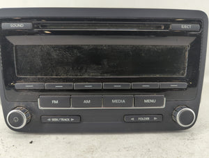 2012-2016 Volkswagen Beetle Radio AM FM Cd Player Receiver Replacement P/N:1K0 035 164 D Fits 2011 2012 2013 2014 2015 2016 OEM Used Auto Parts