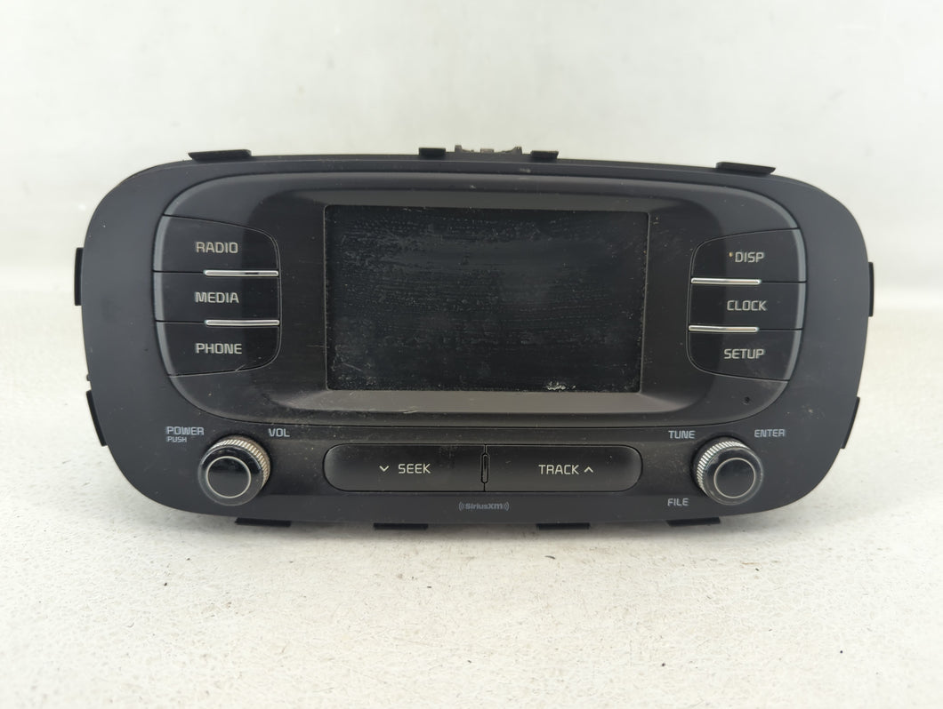 2017-2019 Kia Soul Radio AM FM Cd Player Receiver Replacement P/N:96180-B2360CA Fits 2017 2018 2019 OEM Used Auto Parts