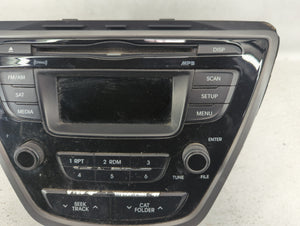 2014-2016 Hyundai Elantra Radio AM FM Cd Player Receiver Replacement P/N:96170-3X156GU Fits 2014 2015 2016 OEM Used Auto Parts