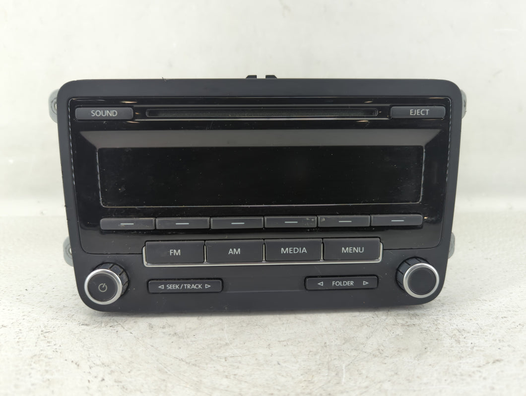 2012-2015 Volkswagen Passat Radio AM FM Cd Player Receiver Replacement P/N:1K0 035 164 D Fits 2011 2012 2013 2014 2015 2016 OEM Used Auto Parts