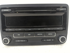 2012-2015 Volkswagen Passat Radio AM FM Cd Player Receiver Replacement P/N:1K0 035 164 D Fits 2011 2012 2013 2014 2015 2016 OEM Used Auto Parts