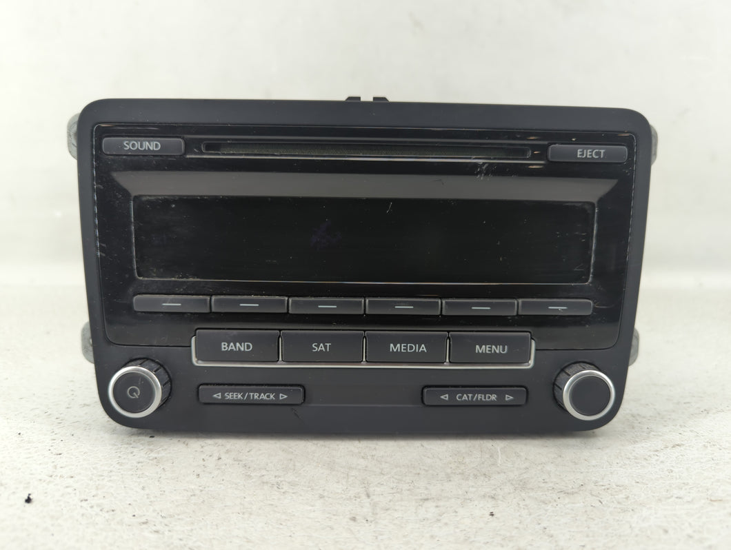 2011-2014 Volkswagen Jetta Radio AM FM Cd Player Receiver Replacement P/N:1K0 035 164 D Fits 2011 2012 2013 2014 2015 2016 OEM Used Auto Parts