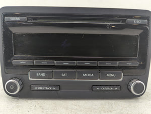 2011-2014 Volkswagen Jetta Radio AM FM Cd Player Receiver Replacement P/N:1K0 035 164 D Fits 2011 2012 2013 2014 2015 2016 OEM Used Auto Parts