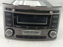 2012-2014 Subaru Legacy Radio AM FM Cd Player Receiver Replacement P/N:86201AJ61A Fits 2012 2013 2014 OEM Used Auto Parts