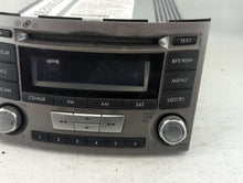 2012-2014 Subaru Legacy Radio AM FM Cd Player Receiver Replacement P/N:86201AJ61A Fits 2012 2013 2014 OEM Used Auto Parts