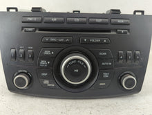 2012-2013 Mazda 3 Radio AM FM Cd Player Receiver Replacement P/N:BGV4 66 AR0 Fits 2012 2013 OEM Used Auto Parts