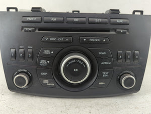 2012-2013 Mazda 3 Radio AM FM Cd Player Receiver Replacement P/N:BGV4 66 AR0 Fits 2012 2013 OEM Used Auto Parts