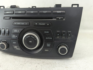 2012-2013 Mazda 3 Radio AM FM Cd Player Receiver Replacement P/N:BGV4 66 AR0 Fits 2012 2013 OEM Used Auto Parts