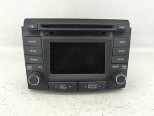 2013-2014 Hyundai Sonata Radio AM FM Cd Player Receiver Replacement P/N:96180-3Q8004X Fits 2013 2014 OEM Used Auto Parts