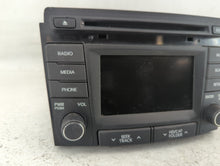 2013-2014 Hyundai Sonata Radio AM FM Cd Player Receiver Replacement P/N:96180-3Q8004X Fits 2013 2014 OEM Used Auto Parts