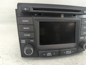 2013-2014 Hyundai Sonata Radio AM FM Cd Player Receiver Replacement P/N:96180-3Q8004X Fits 2013 2014 OEM Used Auto Parts