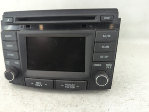 2013-2014 Hyundai Sonata Radio AM FM Cd Player Receiver Replacement P/N:96180-3Q8004X Fits 2013 2014 OEM Used Auto Parts