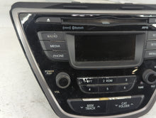 2013 Hyundai Elantra Radio AM FM Cd Player Receiver Replacement P/N:96170-3X165RA5 Fits OEM Used Auto Parts