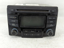 2013-2014 Hyundai Sonata Radio AM FM Cd Player Receiver Replacement P/N:96180-3Q700 Fits 2013 2014 OEM Used Auto Parts