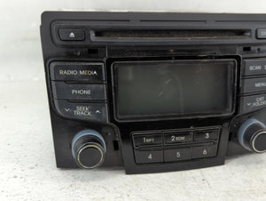 2013-2014 Hyundai Sonata Radio AM FM Cd Player Receiver Replacement P/N:96180-3Q700 Fits 2013 2014 OEM Used Auto Parts