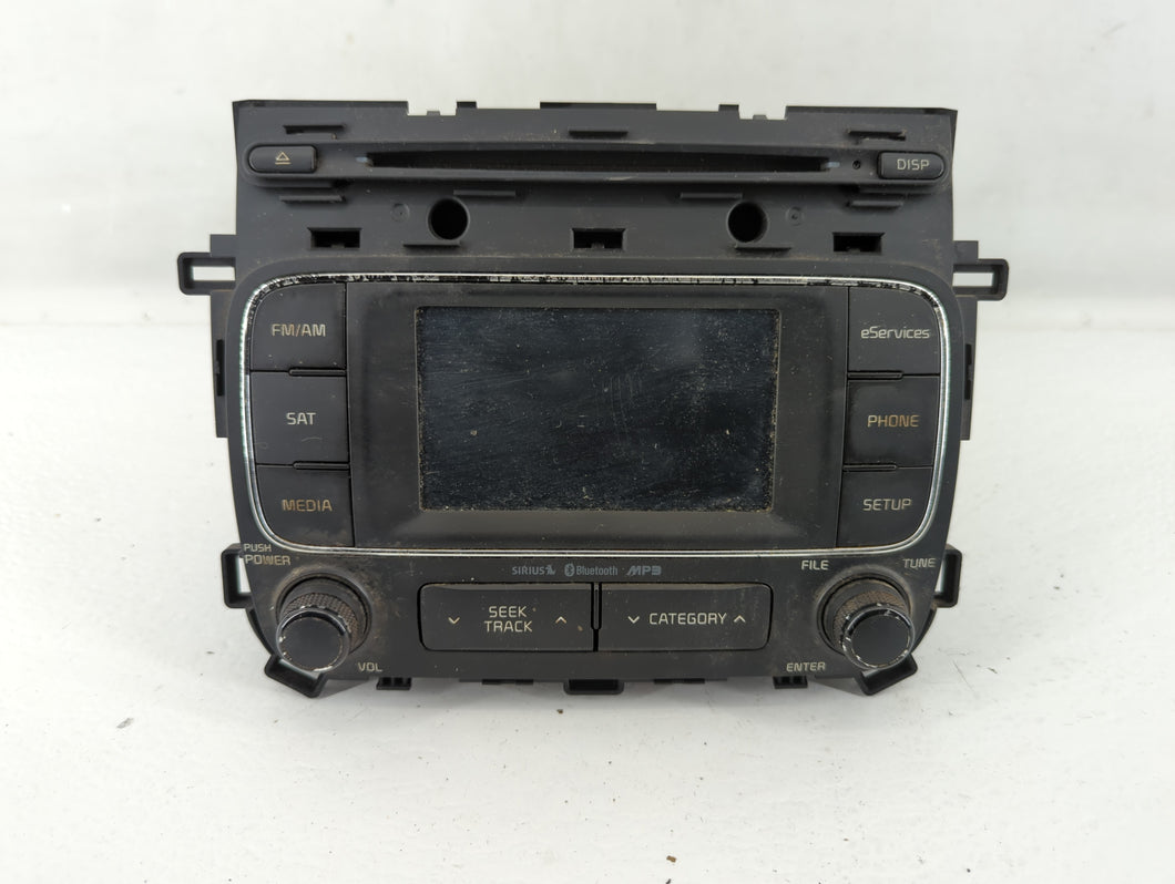 2014-2016 Kia Forte Radio AM FM Cd Player Receiver Replacement P/N:96160-A7100WK Fits 2014 2015 2016 OEM Used Auto Parts