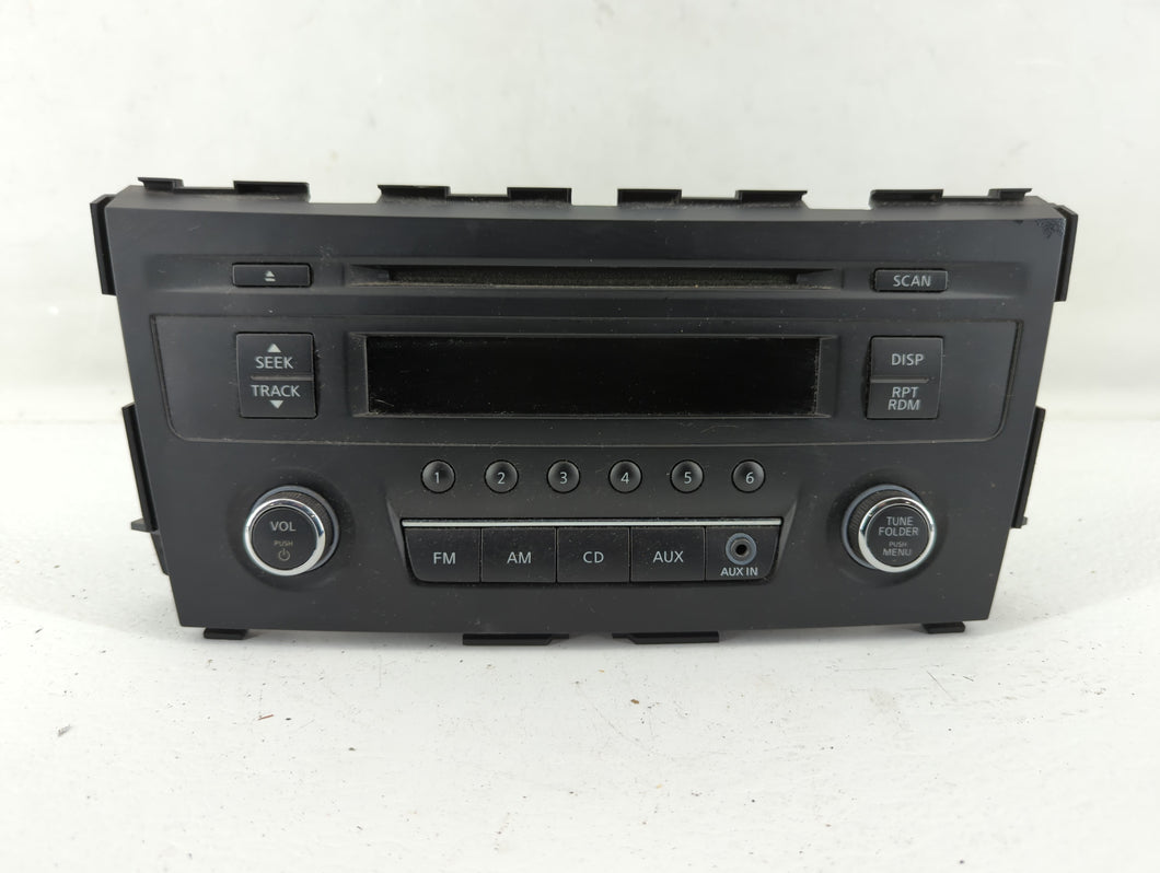 2016-2017 Nissan Altima Radio AM FM Cd Player Receiver Replacement P/N:28185 9HR1A 28185 9HR0A Fits 2016 2017 OEM Used Auto Parts