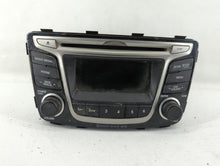 2015-2017 Hyundai Accent Radio AM FM Cd Player Receiver Replacement P/N:96170-1R152SDH Fits 2015 2016 2017 OEM Used Auto Parts