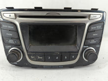 2015-2017 Hyundai Accent Radio AM FM Cd Player Receiver Replacement P/N:96170-1R152SDH Fits 2015 2016 2017 OEM Used Auto Parts