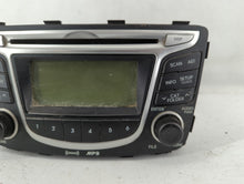 2012-2014 Hyundai Accent Radio AM FM Cd Player Receiver Replacement P/N:96170-1R1004X Fits 2012 2013 2014 OEM Used Auto Parts