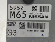 2013-2015 Nissan Sentra PCM Engine Computer ECU ECM PCU OEM P/N:NEC011-671 Fits 2013 2014 2015 OEM Used Auto Parts