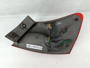 2008-2015 Nissan Rogue Tail Light Assembly Driver Left OEM Fits 2008 2009 2010 2011 2012 2013 2014 2015 OEM Used Auto Parts