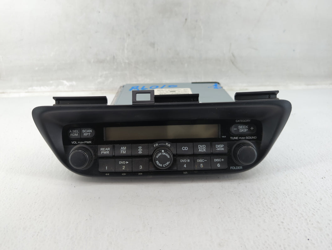 2005-2010 Honda Odyssey Radio AM FM Cd Player Receiver Replacement P/N:39100-SHJ-A820 Fits 2005 2006 2007 2008 2009 2010 OEM Used Auto Parts