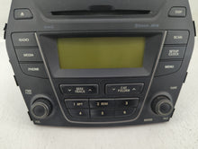 2013-2014 Hyundai Santa Fe Radio AM FM Cd Player Receiver Replacement P/N:96170-4Z1014X Fits 2013 2014 OEM Used Auto Parts