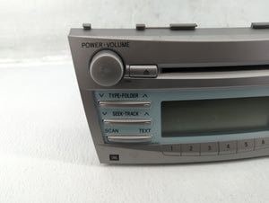 2007-2009 Toyota Camry Radio AM FM Cd Player Receiver Replacement P/N:86120-33A00 Fits 2007 2008 2009 OEM Used Auto Parts